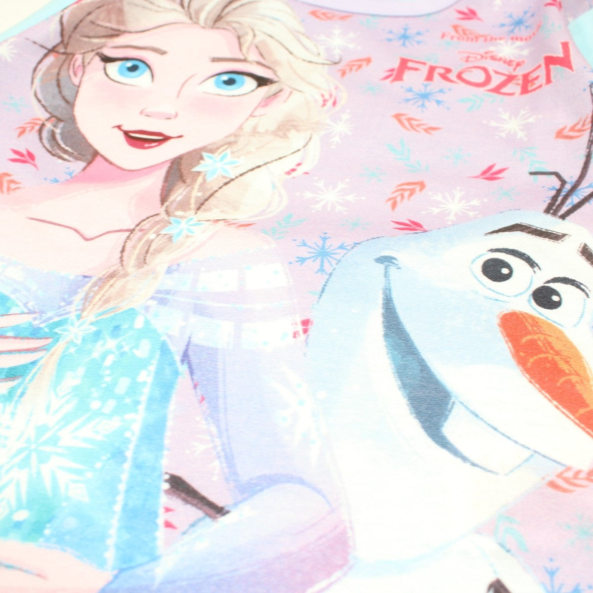 Pyjama coton Fille La Reine des Neiges - 3A Fille - Enfant - Bleu - 100% Coton - TrendyFlair