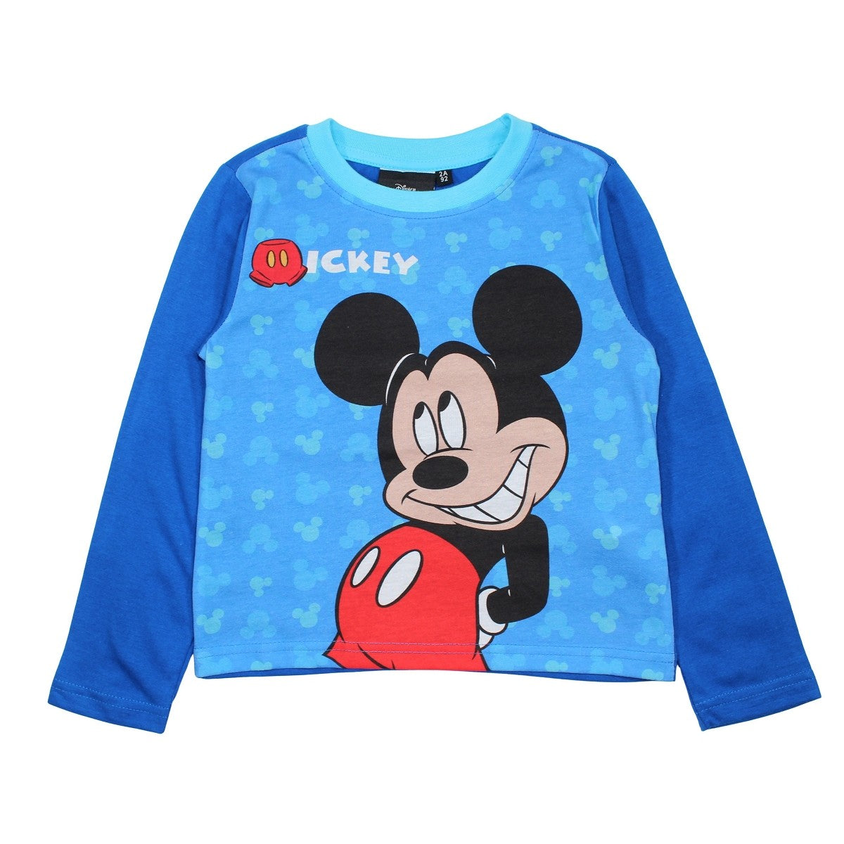 Pyjama coton Garçon Mickey - 2A Garçon - Enfant - Marine - 100% Coton - TrendyFlair