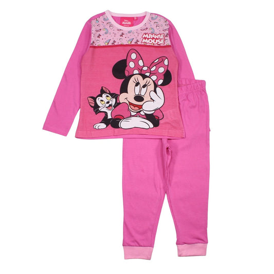 Pyjama coton Fille Minnie - 3A Fille - Enfant - Rose - 100% Coton - TrendyFlair