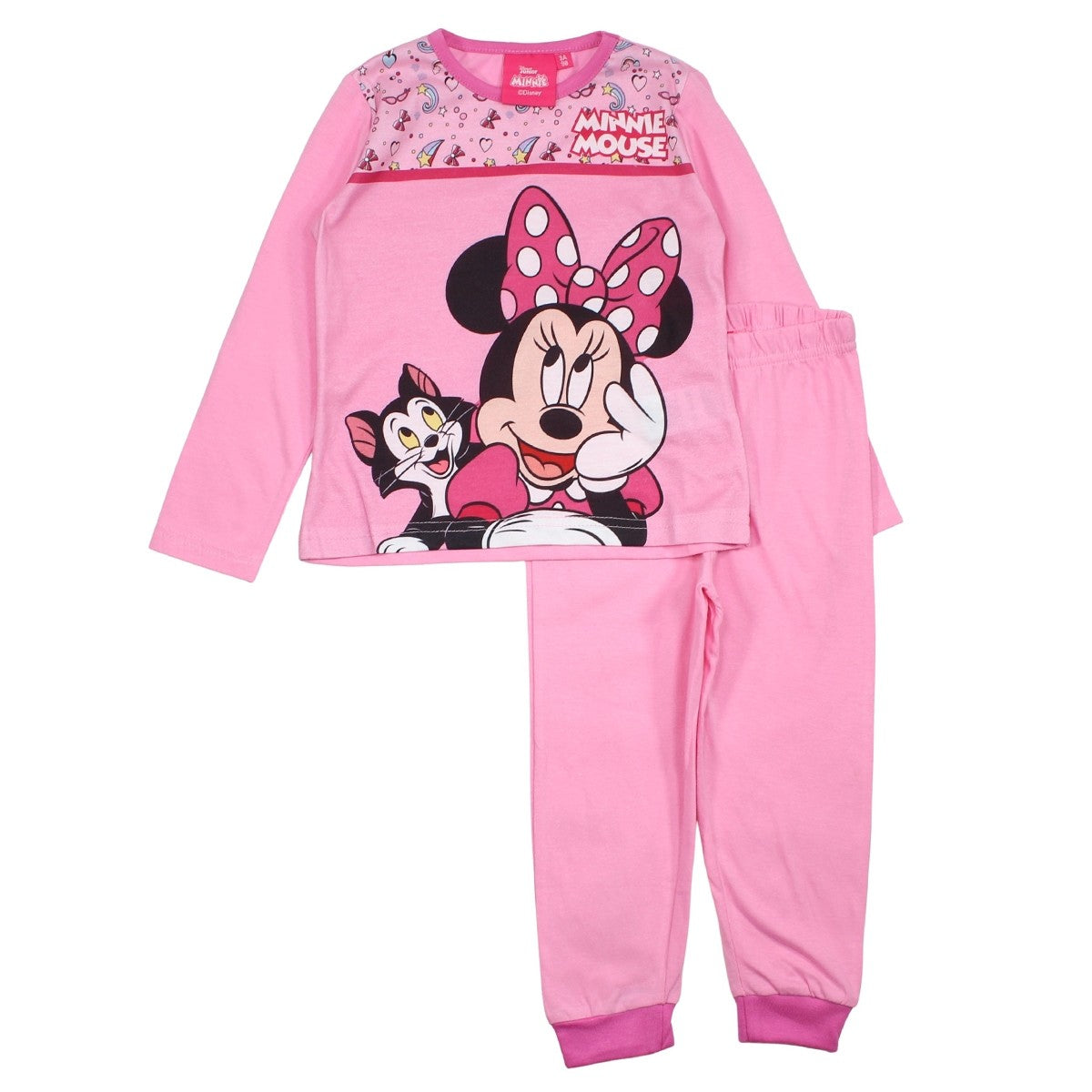 Pyjama coton Fille Minnie - 3A Fille - Enfant - Rose  clair - 100% Coton - TrendyFlair