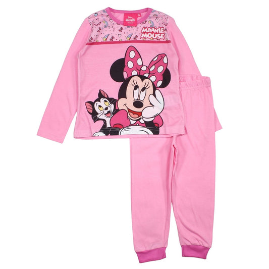 Pyjama coton Fille Minnie - 3A Fille - Enfant - Rose  clair - 100% Coton - TrendyFlair
