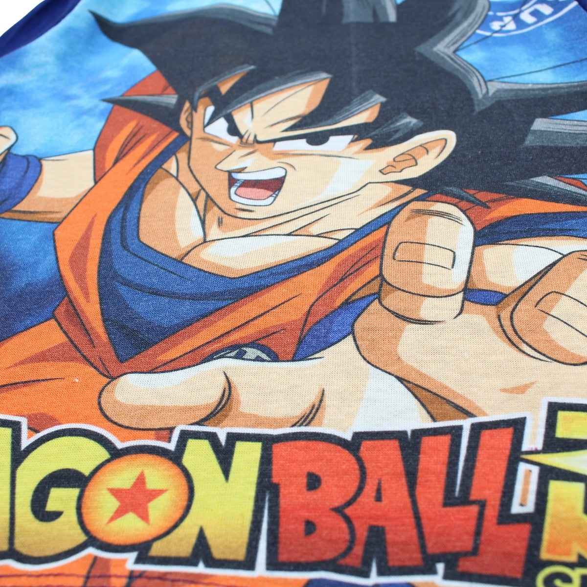 T-Shirt manches longues garçon Dragon Ball Z - 3A Garçon - Enfant - Marine - 100% Coton - TrendyFlair