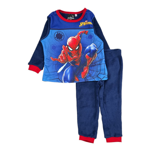 Pyjama Garçon Spiderman - 3A Garçon - Enfant - Marine - 100% Polyester  - TrendyFlair