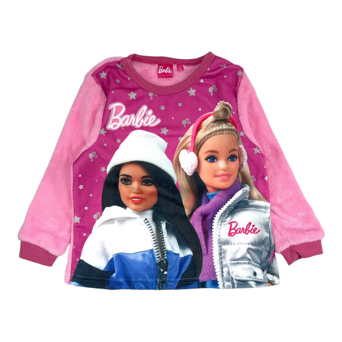 Pyjama Fille Barbie - 3A Fille - Enfant - Rose - 100% Polyester  - TrendyFlair