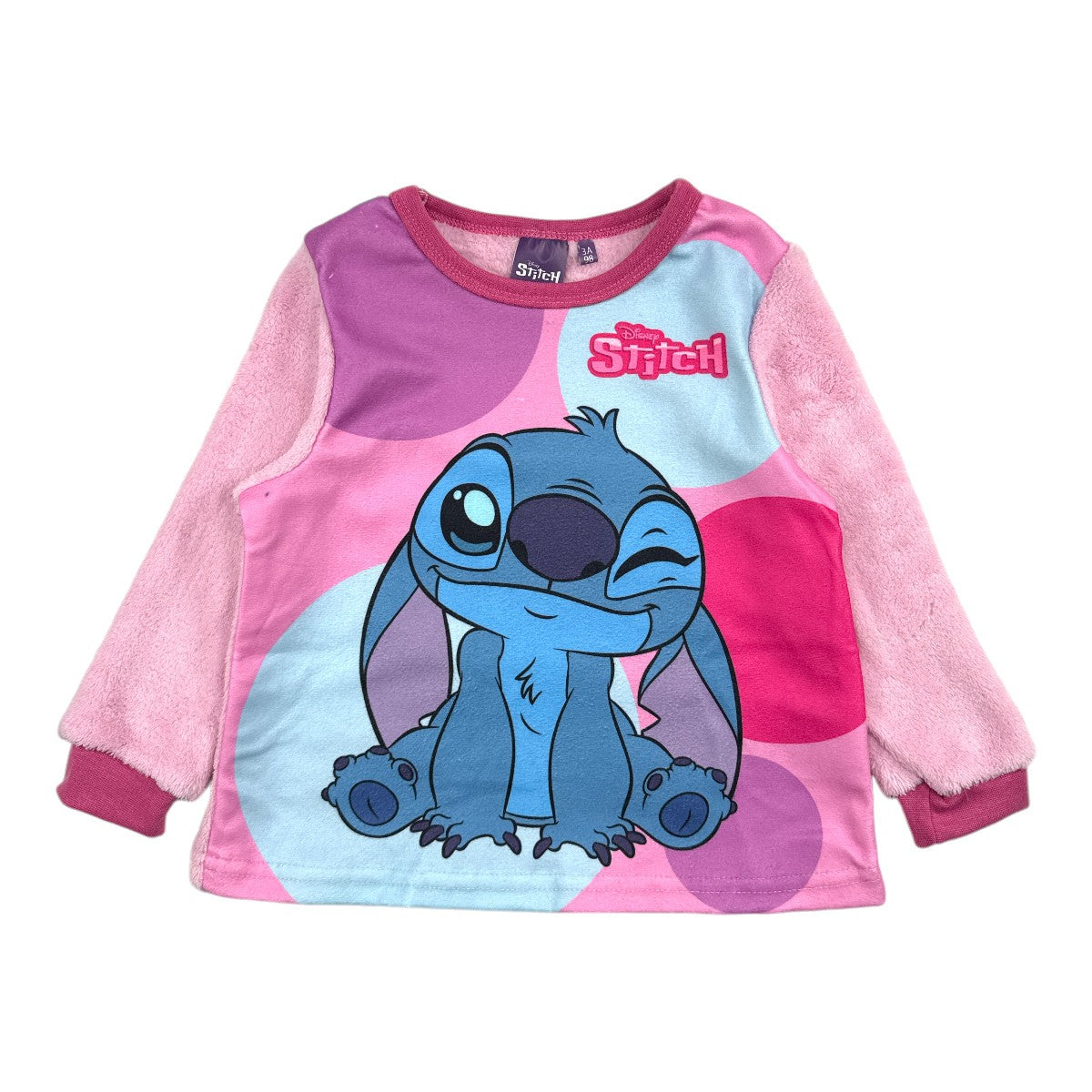 Pyjama Fille Lilo & Stitch - 3A Fille - Enfant - Rose clair - 100% Polyester - TrendyFlair