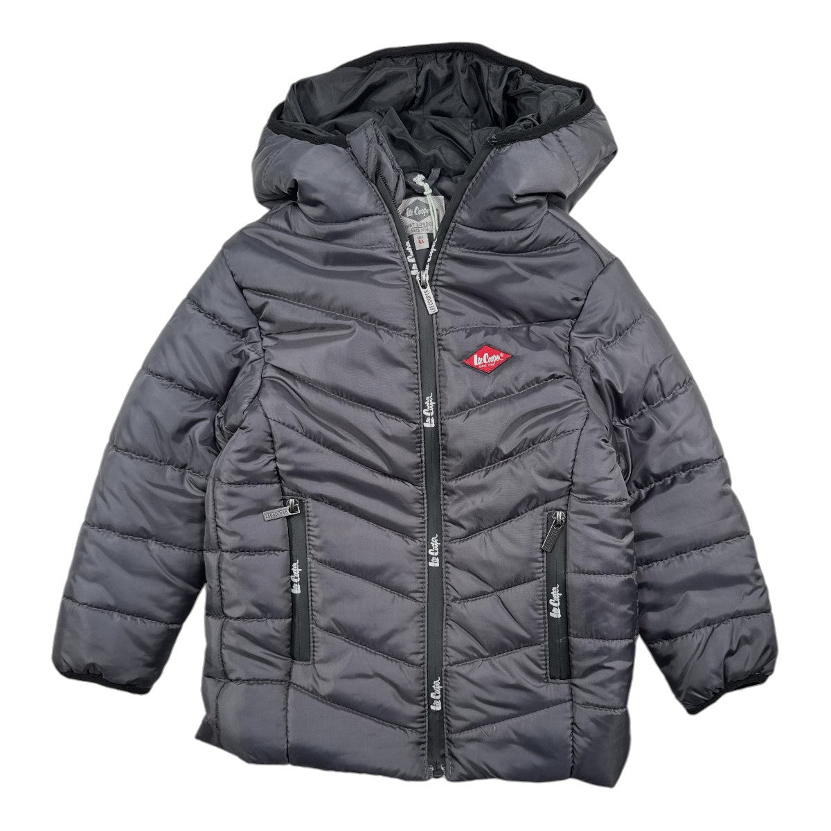 Parka garçon Lee Cooper - 4A Garçon - Enfant - Gris - 100% Polyester - TrendyFlair