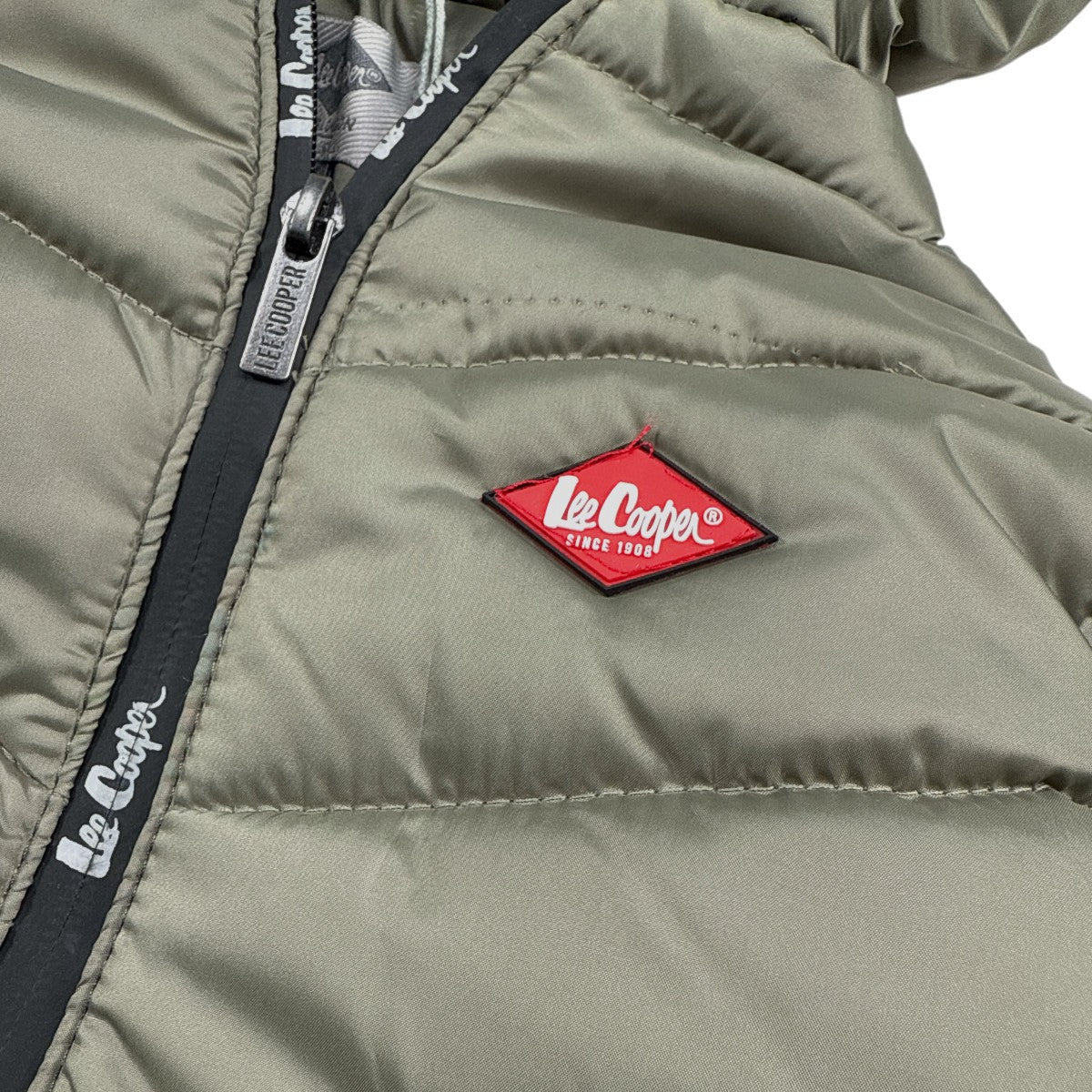 Parka garçon Lee Cooper - 4A Garçon - Enfant - Kaki - 100% Polyester - TrendyFlair