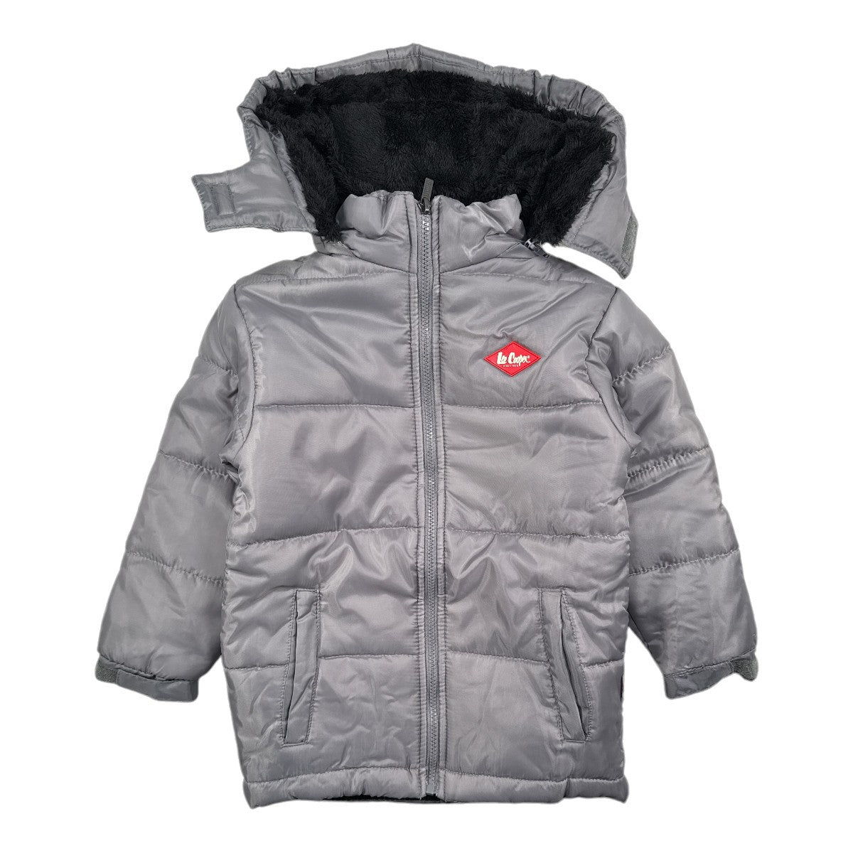 Parka garçon Lee Cooper - 4A Garçon - Enfant - Gris - 100% Polyester LINNING SHERPA  - TrendyFlair