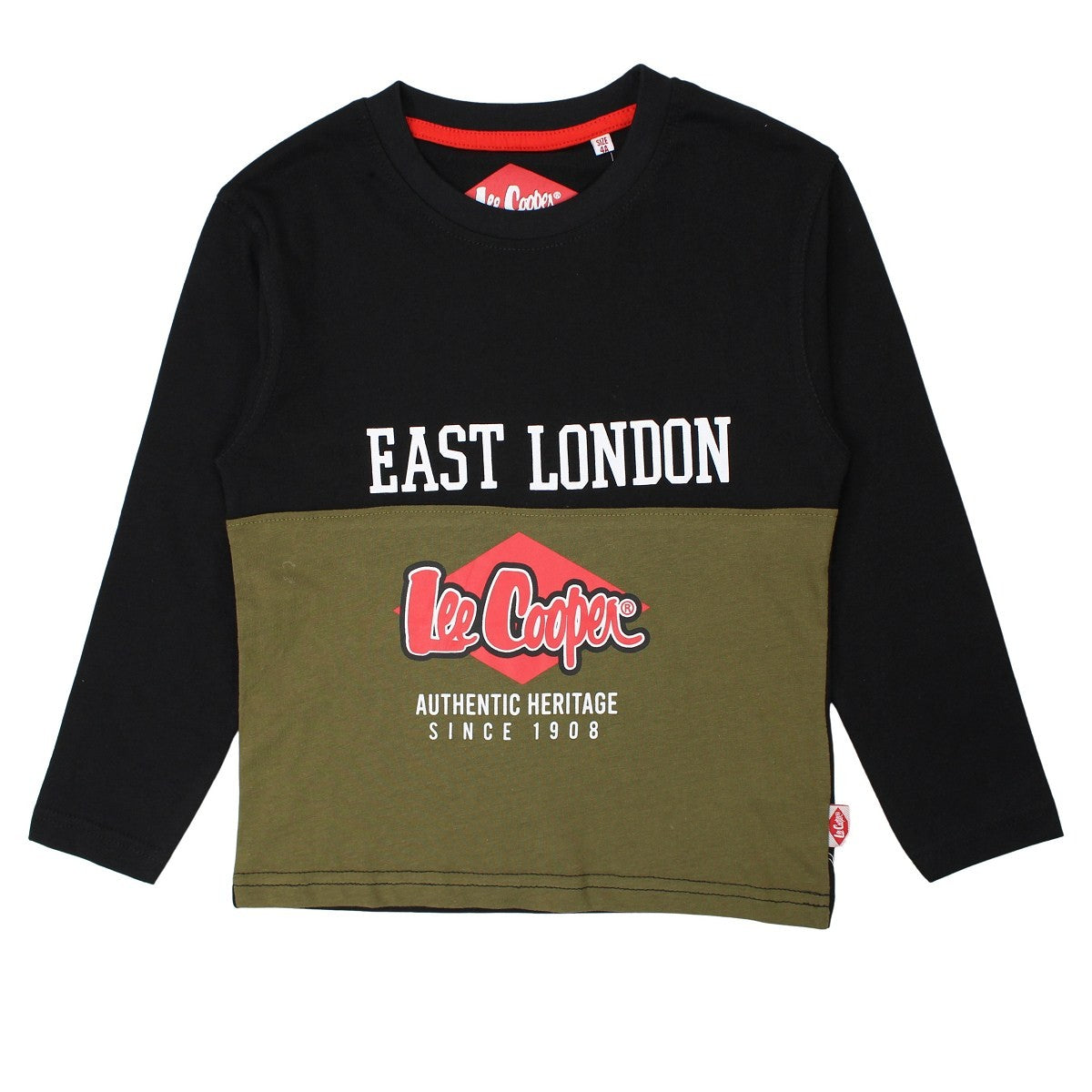 T-Shirt Lee Cooper - 4A Garçon - Enfant - Noir - 100 % Coton - TrendyFlair