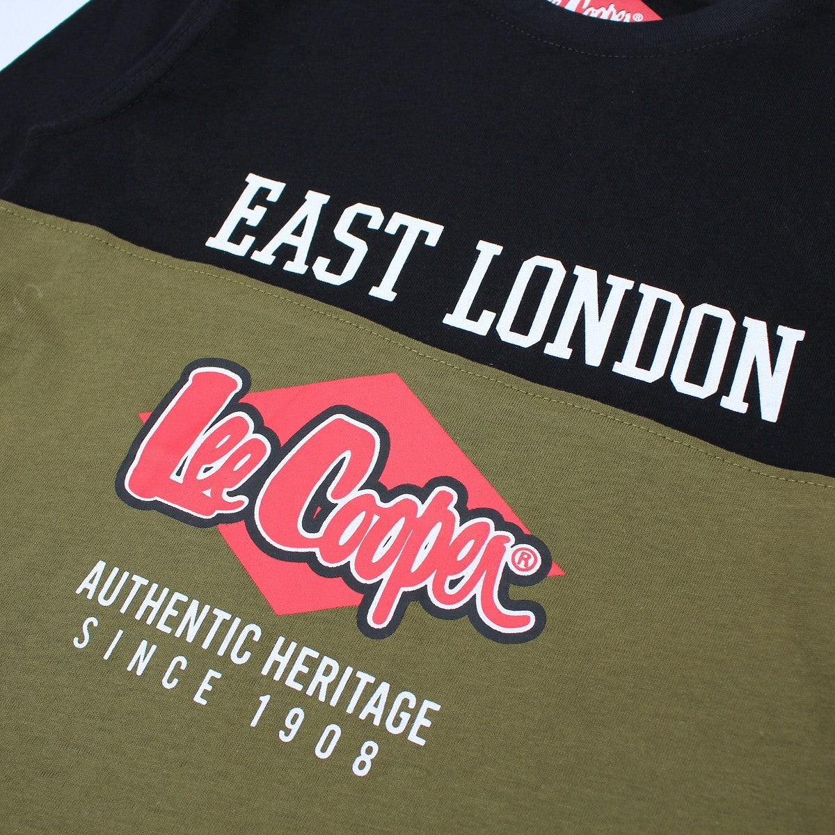 T-Shirt Lee Cooper - 4A Garçon - Enfant - Noir - 100 % Coton - TrendyFlair