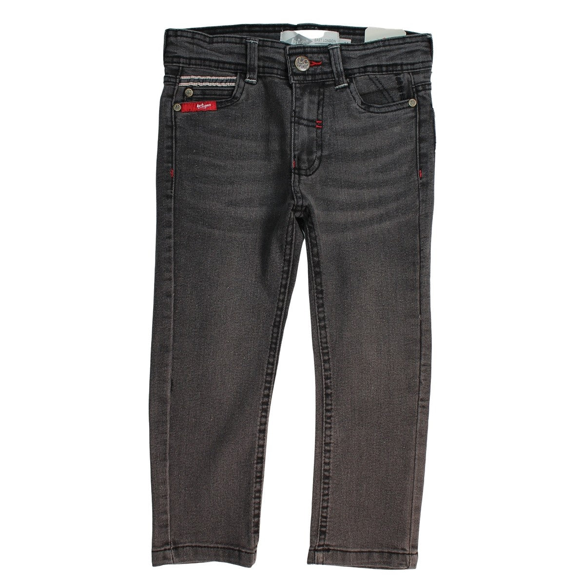 Pantalon Jeans garcon Lee Cooper - 4A Garçon - Enfant - Gris - 70 % Coton - 18 % Polyester - 10 % viscose - 2 % Élasthanne - TrendyFlair