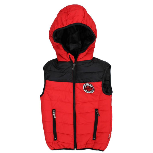 Parka sans manches Lee Cooper - 4A Garçon - Enfant - Rouge - Tissu: 100 % nylon - Doublure: 100 % Polyester - TrendyFlair