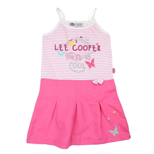 Robe Lee Cooper - 4A Fille - Enfant - Fushia - 100 % Coton - 160 GSM - popeline - TrendyFlair