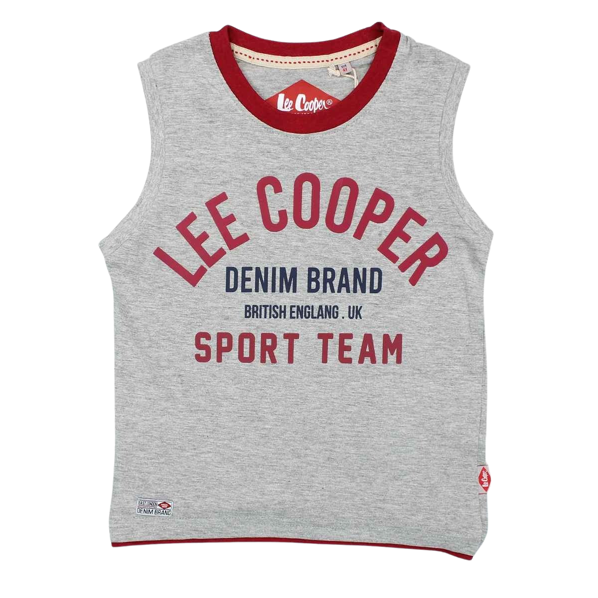 Ensemble Lee Cooper - 4A Garçon - Enfant - Gris - 100 % Coton - T-Shirt gris: 90 % Coton - 10 % viscose - TrendyFlair