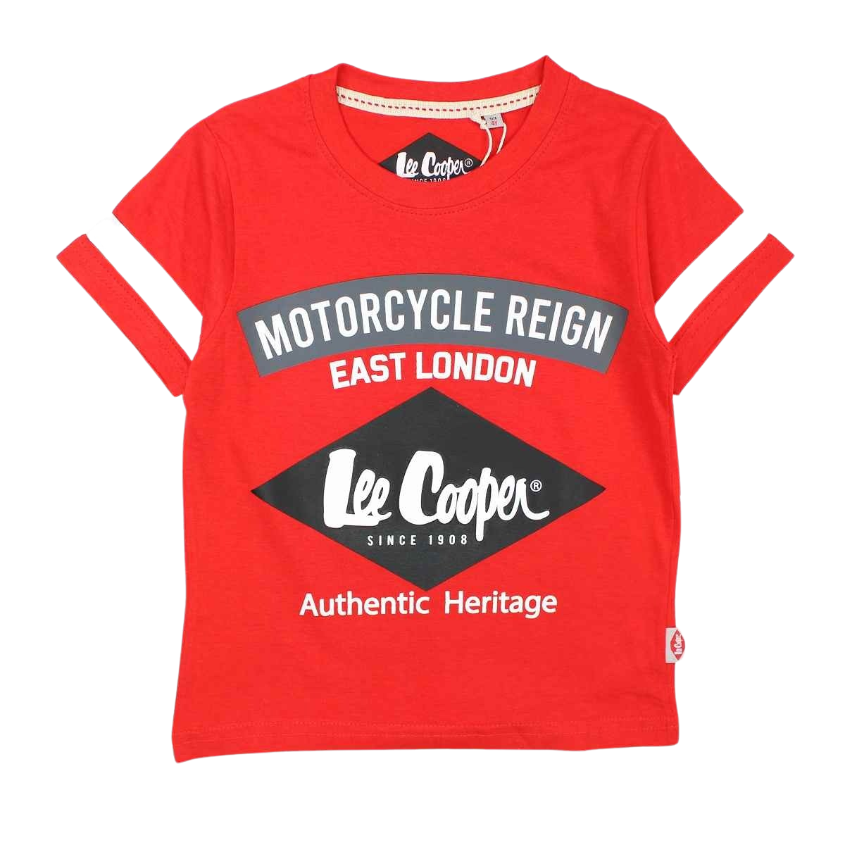 Ensemble Lee Cooper - 4A Garçon - Enfant - Rouge - 100 % Coton - 160 gsm - TrendyFlair