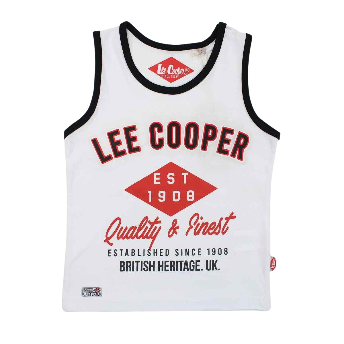 Ensemble Lee Cooper - 4A Garçon - Enfant - Blanc - 100 % Coton - 160 gsm - TrendyFlair