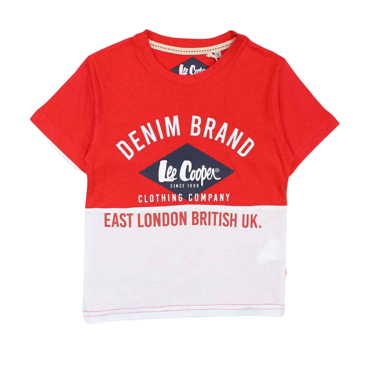 Ensemble Lee Cooper - 4A Garçon - Enfant - Rouge - 100 % Coton - 160 gsm - TrendyFlair
