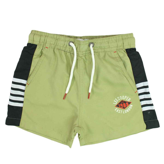 Short Lee Cooper - 4A Garçon - Enfant - Kaki - 100 % Polyester - TrendyFlair