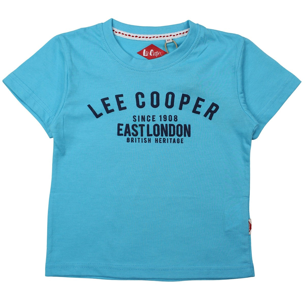 T-Shirt Lee Cooper - 6A Garçon - Enfant - Bleu - 100 % Coton - 150 GSM - TrendyFlair