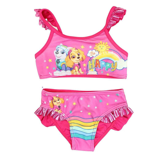 Maillot de bain Paw Patrol - 3A Fille - Enfant - Rose - 85 % Polyester - 15 % Élasthanne - TrendyFlair