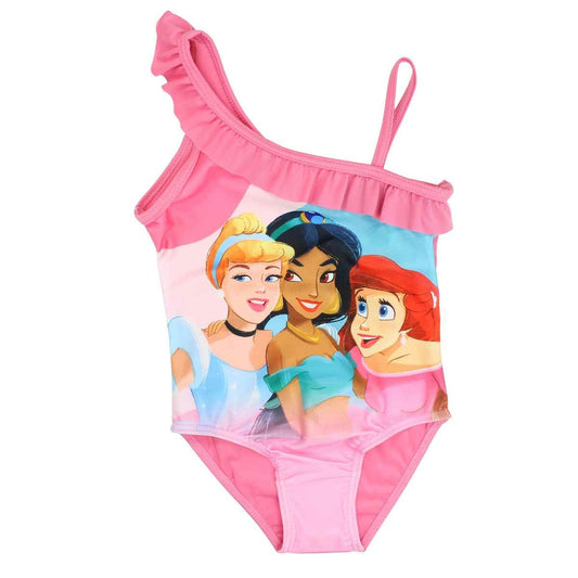 Maillot de bain Princesse - 3/4A Fille - Enfant - Fushia - 85 % Polyester - 15 % Élasthanne - TrendyFlair