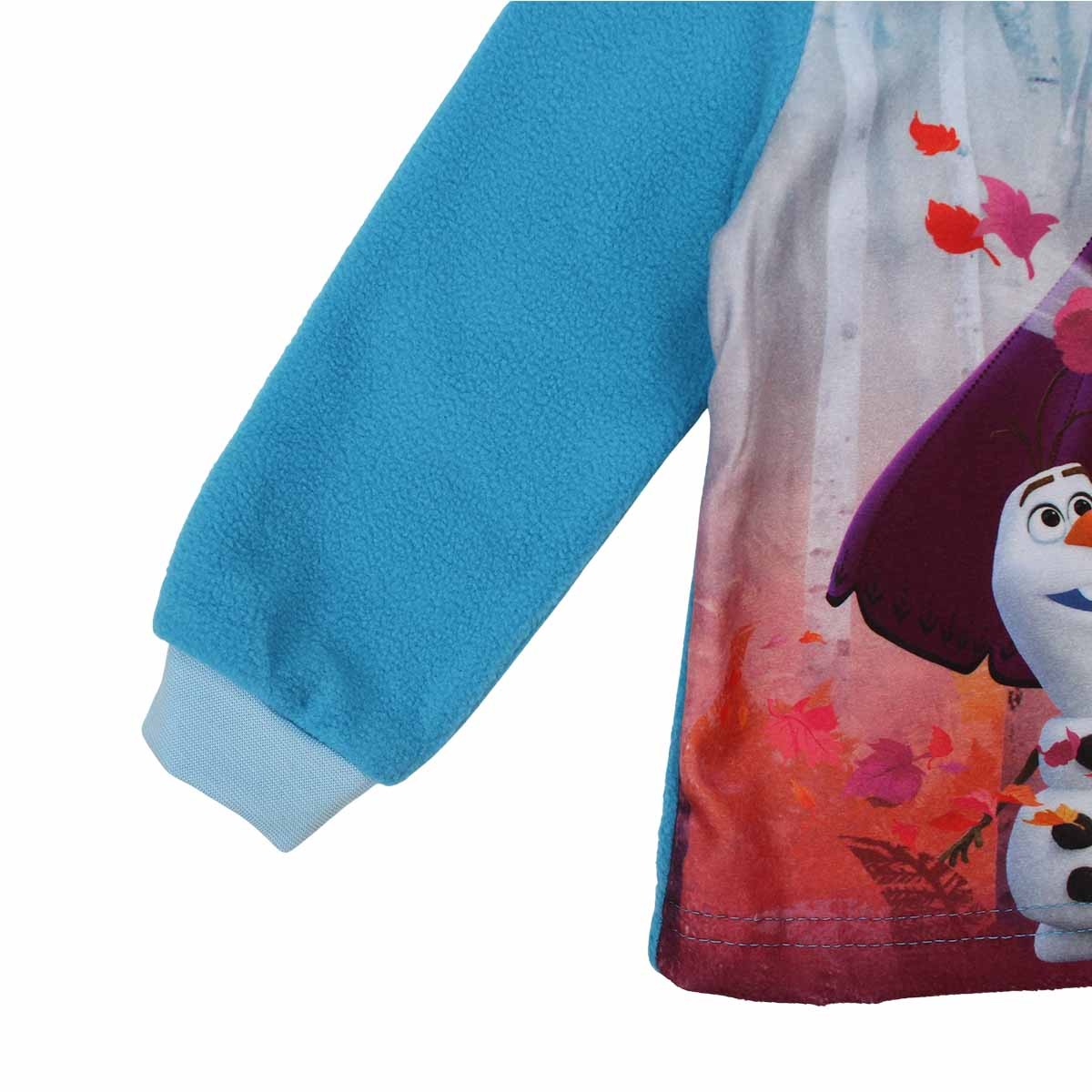 Pyjama polaire La Reine des Neiges - 3A Fille - Enfant - Bleu - 100 % Polyester - polaire - TrendyFlair