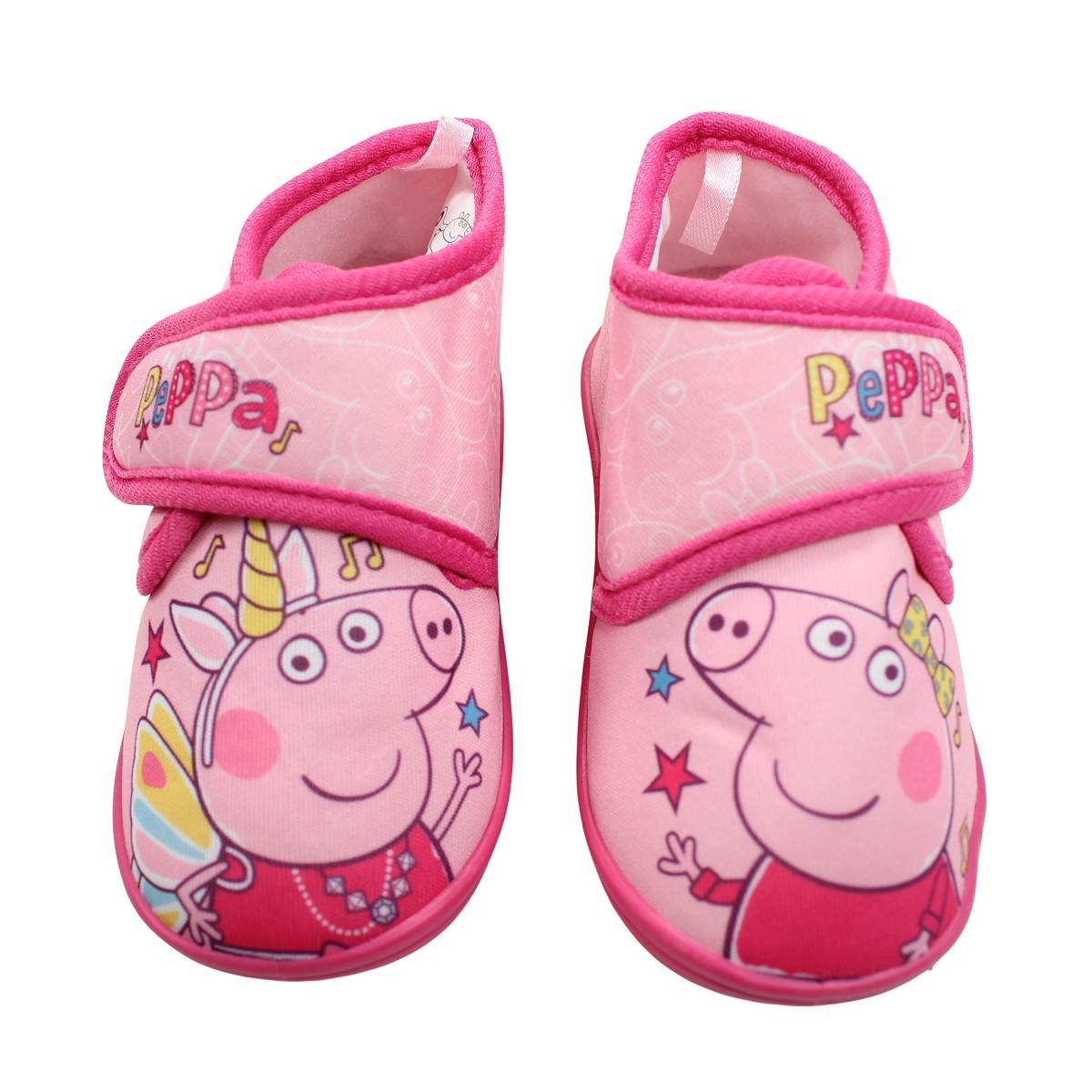 Chausson Peppa Pig - 23 Fille - Enfant - Rose - 100 % Polyester - TrendyFlair