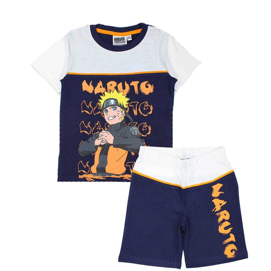 Ensemble Naruto - 4/6A Garçon - Enfant - Blanc - 93 % Coton - 7 % Polyester - TrendyFlair
