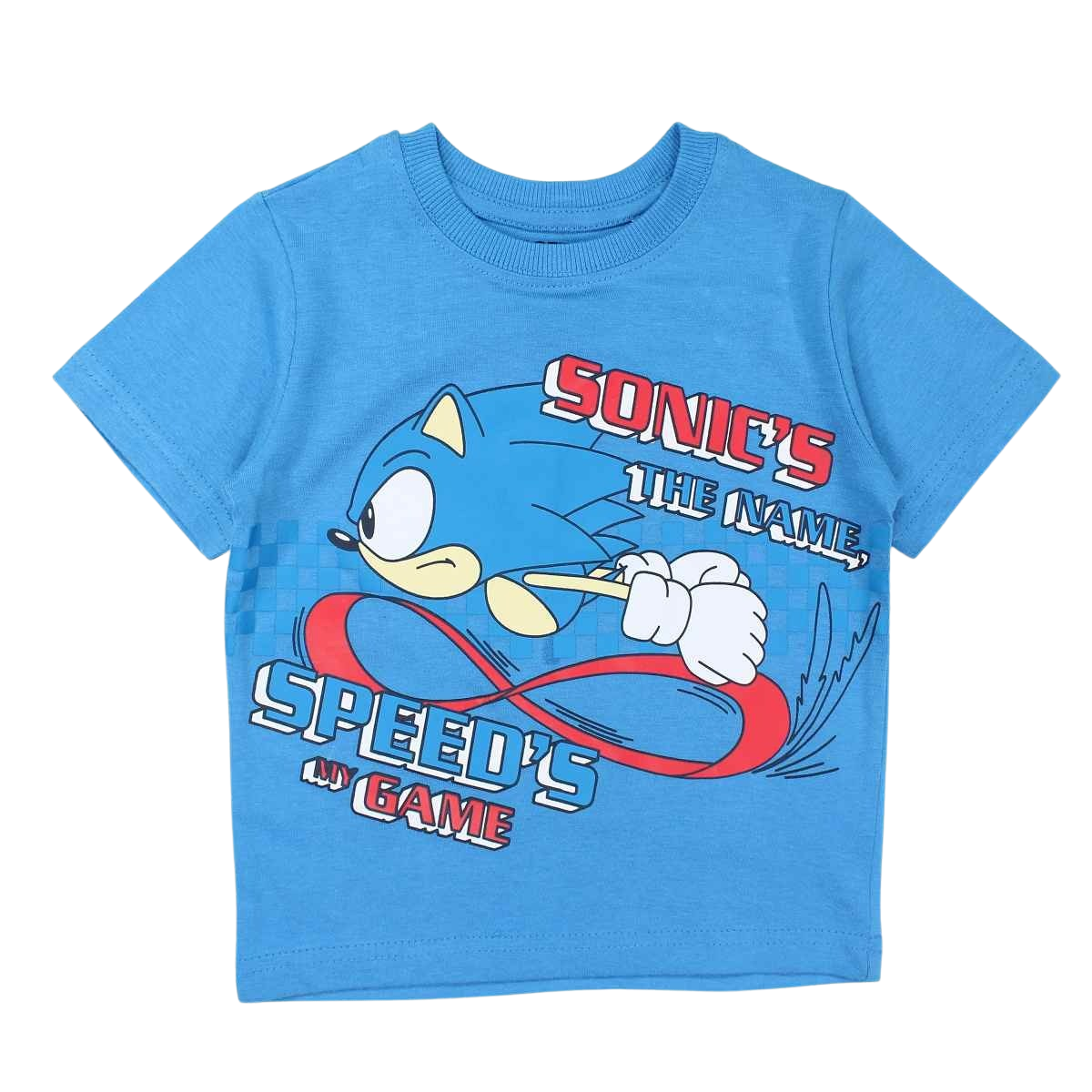 Ensemble Sonic - 2A Garçon - Enfant - Bleu - 100 % Coton - TrendyFlair