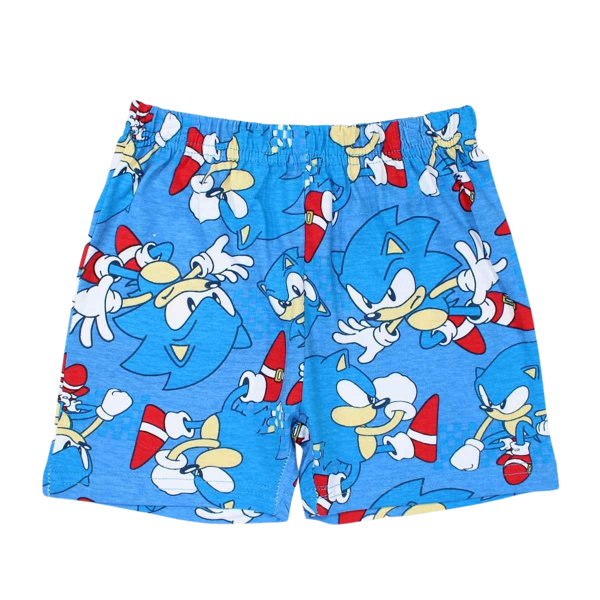 Ensemble Sonic - 2A Garçon - Enfant - Bleu - 100 % Coton - TrendyFlair