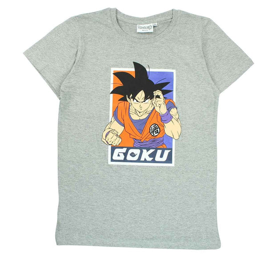 T-Shirt DragonBall Z - 10A Garçon - Enfant - Gris - 85 % Coton - 15 % viscose - TrendyFlair