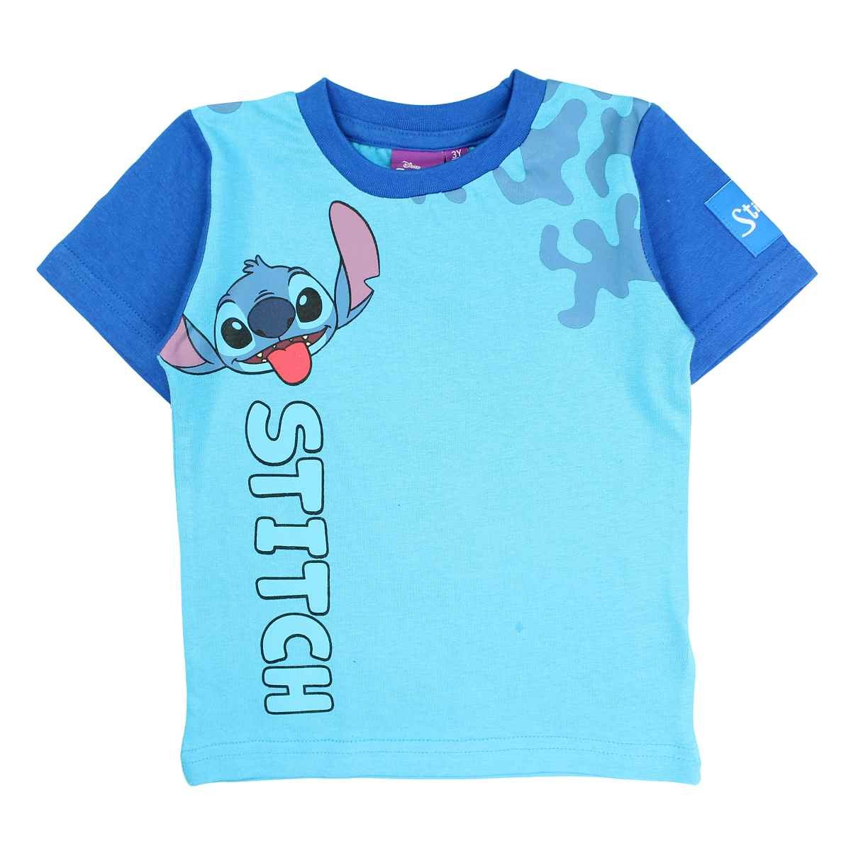 T-Shirt Lilo Stitch - 4A Garçon - Enfant - Bleu - 100 % Coton - TrendyFlair