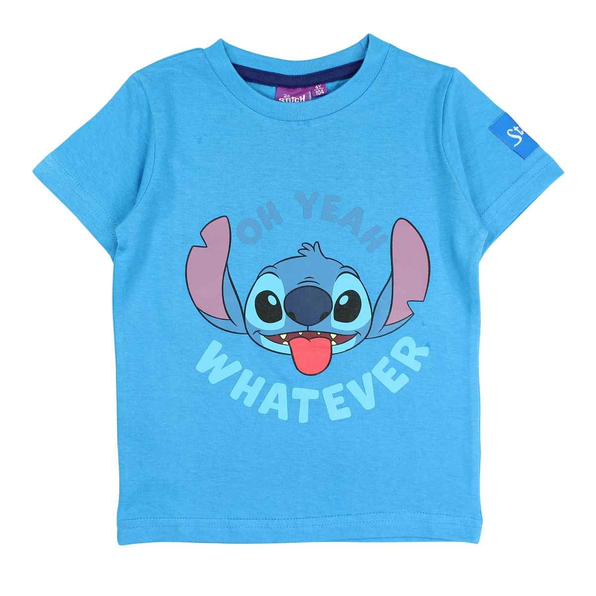 T-Shirt Lilo Stitch - 4A Garçon - Enfant - Bleu - 100 % Coton - TrendyFlair