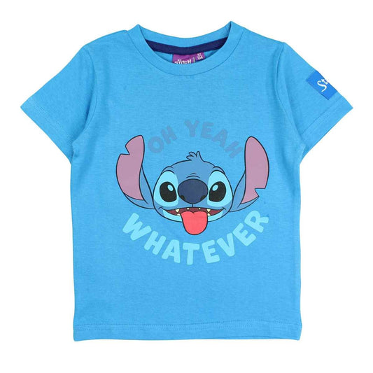 T-Shirt Lilo Stitch - 4A Garçon - Enfant - Bleu - 100 % Coton - TrendyFlair