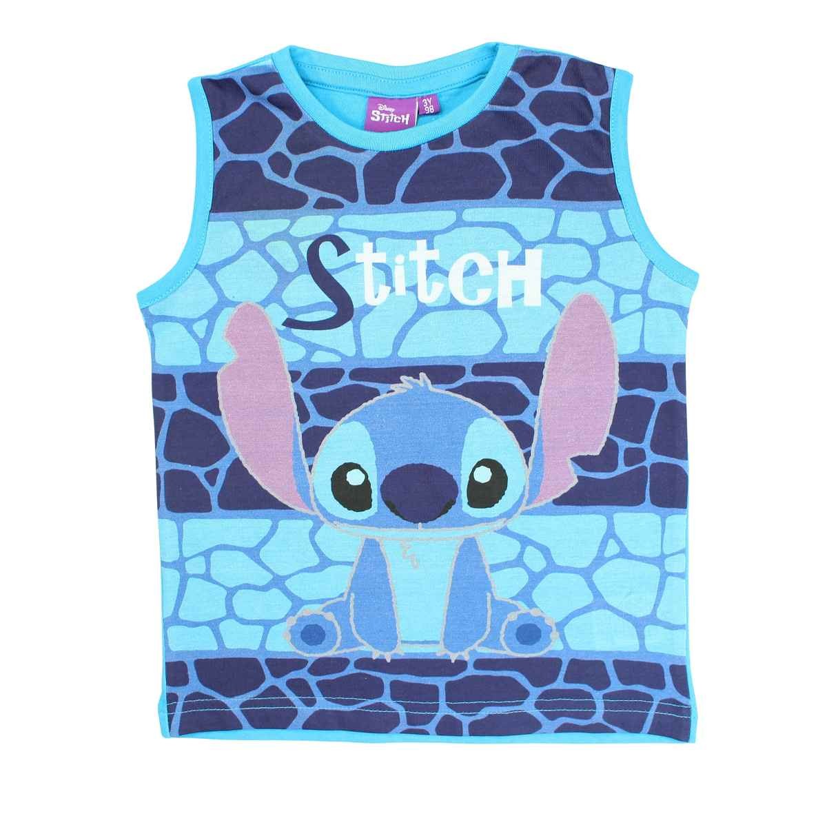 T-Shirt Lilo Stitch - 4A Garçon - Enfant - Bleu - 100 % Coton - TrendyFlair