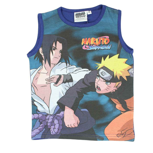 T-Shirt Naruto - 4A Garçon - Enfant - Marine - 93 % Coton - 7 % Polyester - TrendyFlair
