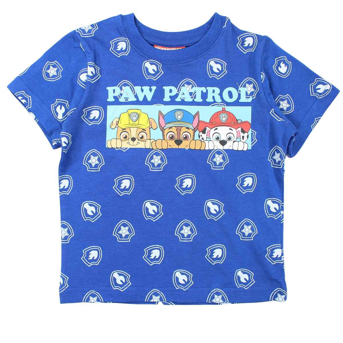 T-Shirt Paw Patrol - 4A Garçon - Enfant - Bleu - 100 % Coton - TrendyFlair