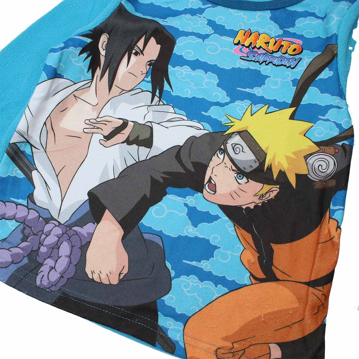 Pyjama polaire Naruto - 6A Garçon - Enfant - Bleu - 100 % Polyester - polaire - TrendyFlair