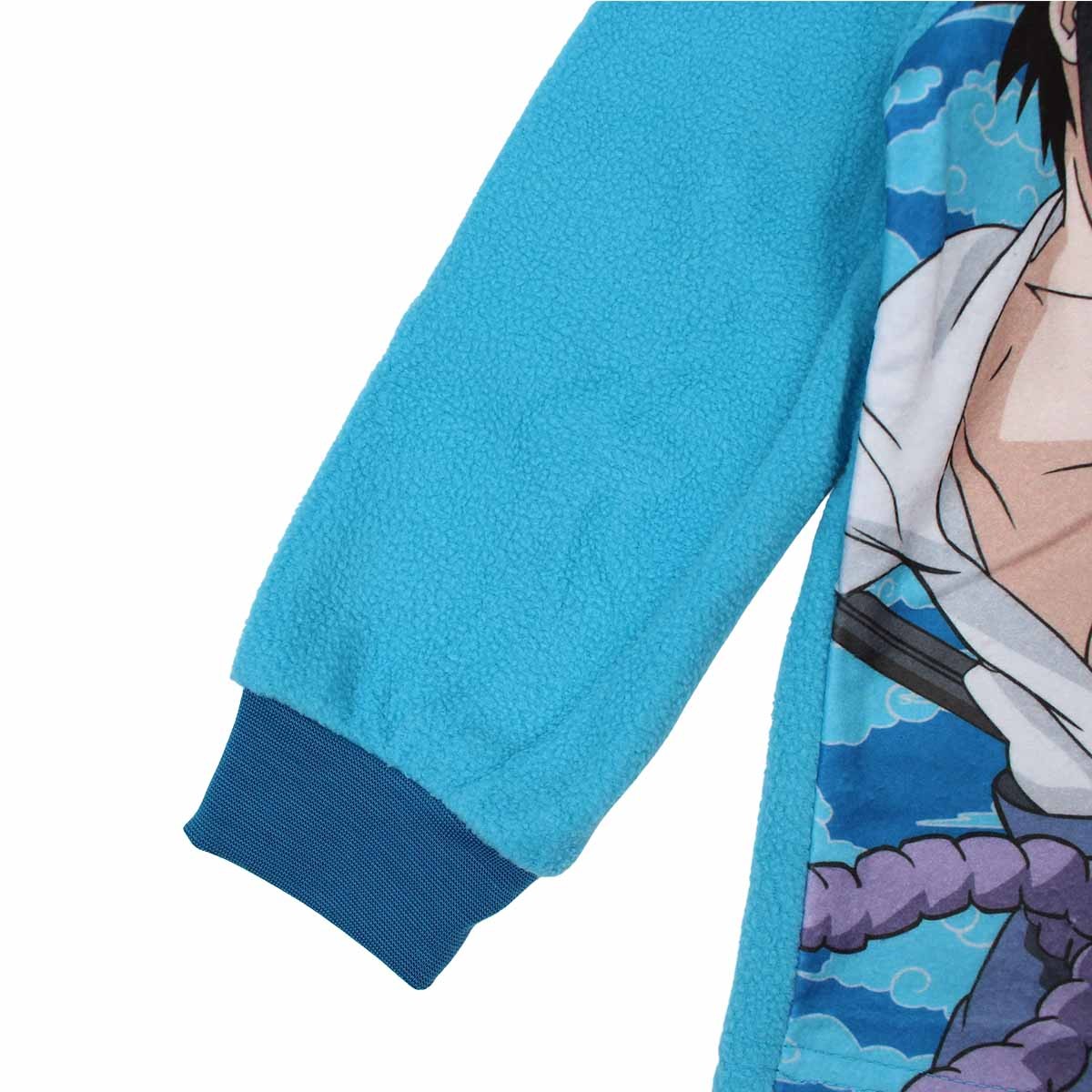 Pyjama polaire Naruto - 6A Garçon - Enfant - Bleu - 100 % Polyester - polaire - TrendyFlair