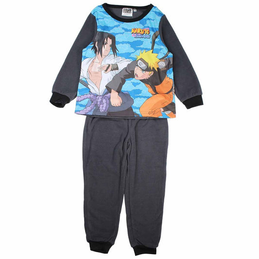 Pyjama polaire Naruto - 6A Garçon - Enfant - Gris - 100 % Polyester - polaire - TrendyFlair