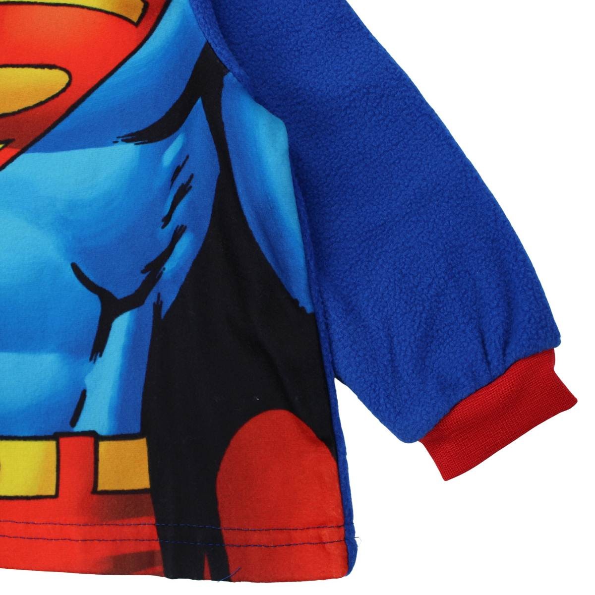 Pyjama polaire Superman - 3A Garçon - Enfant - Marine - 100 % Polyester - polaire - TrendyFlair