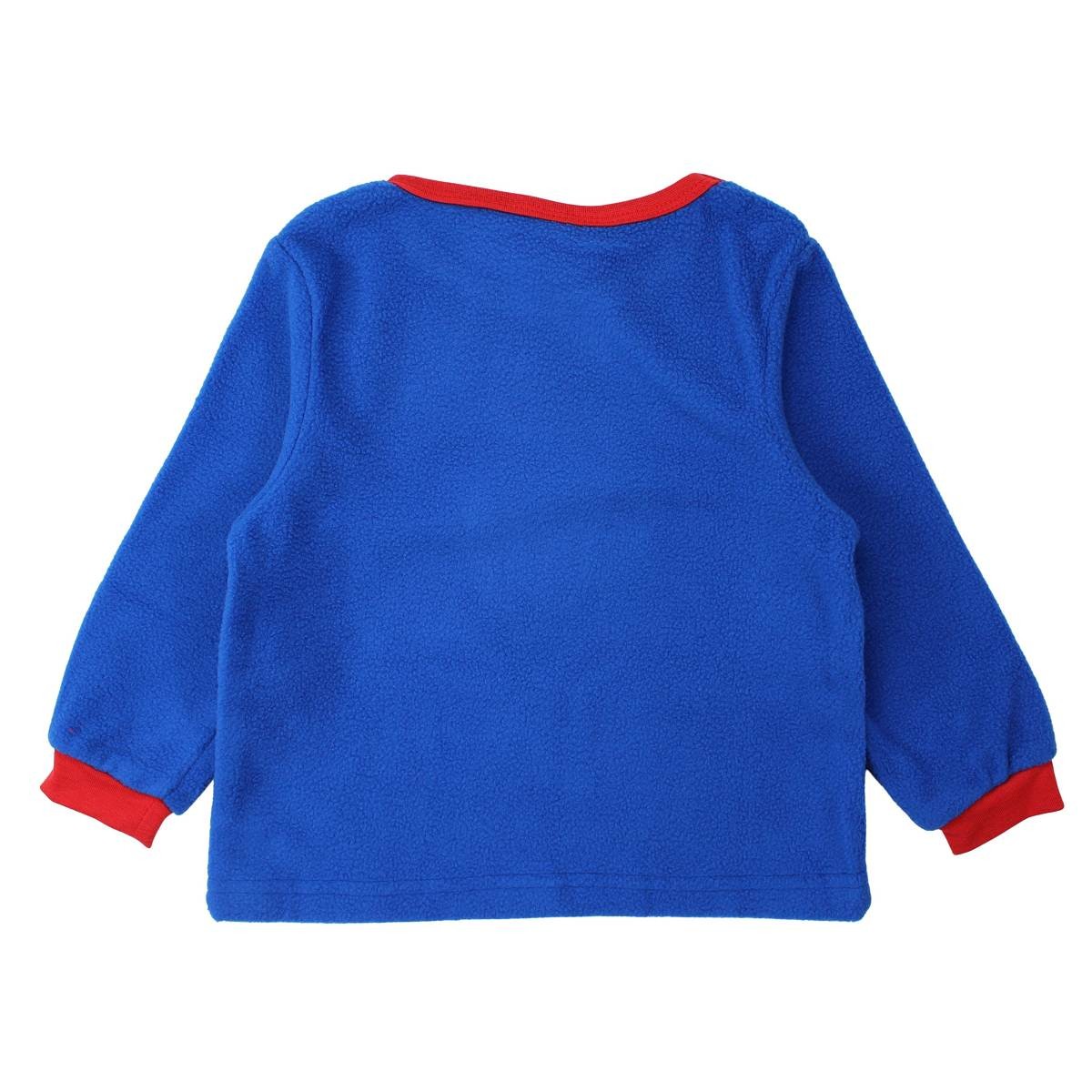 Pyjama polaire Superman - 3A Garçon - Enfant - Marine - 100 % Polyester - polaire - TrendyFlair