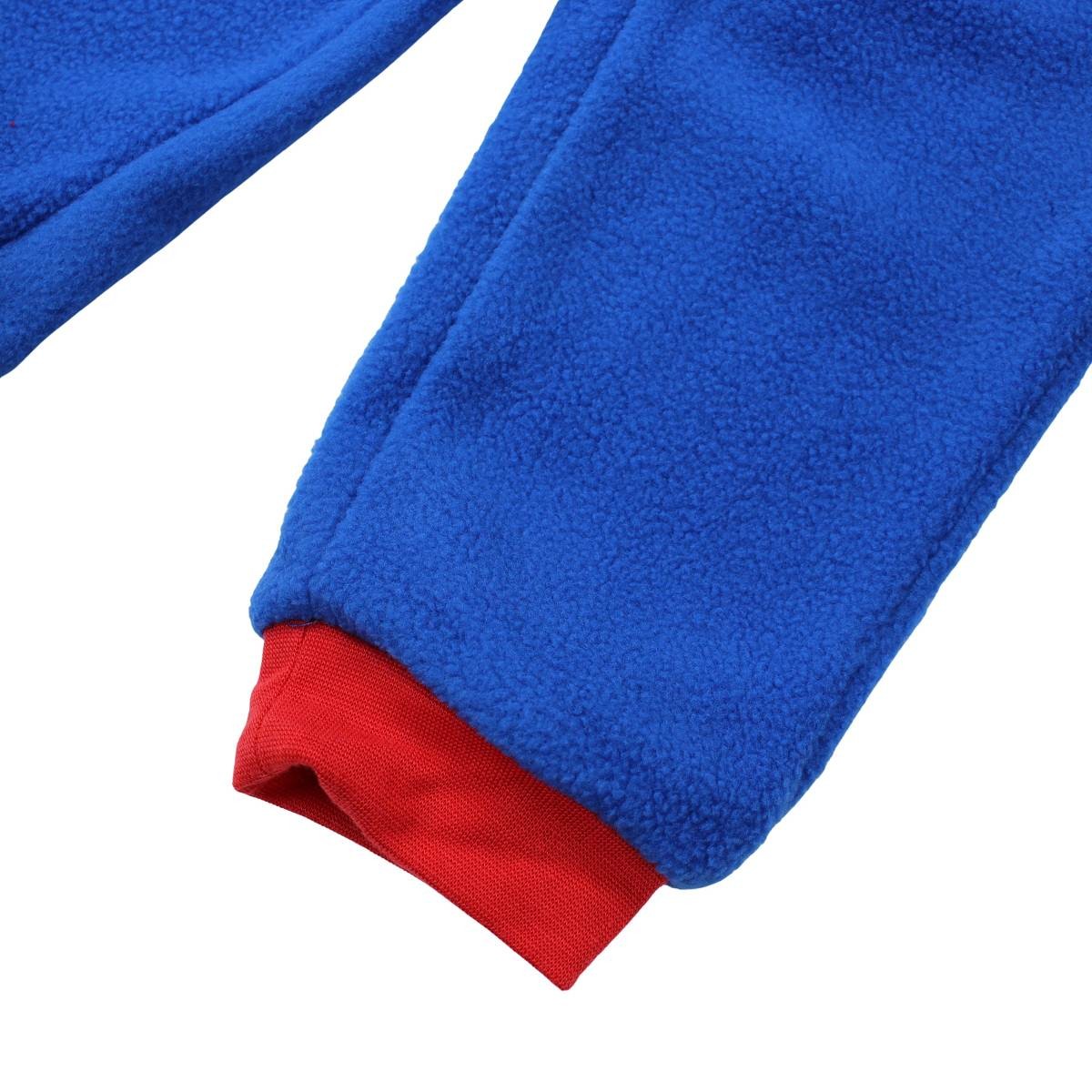 Pyjama polaire Superman - 3A Garçon - Enfant - Marine - 100 % Polyester - polaire - TrendyFlair