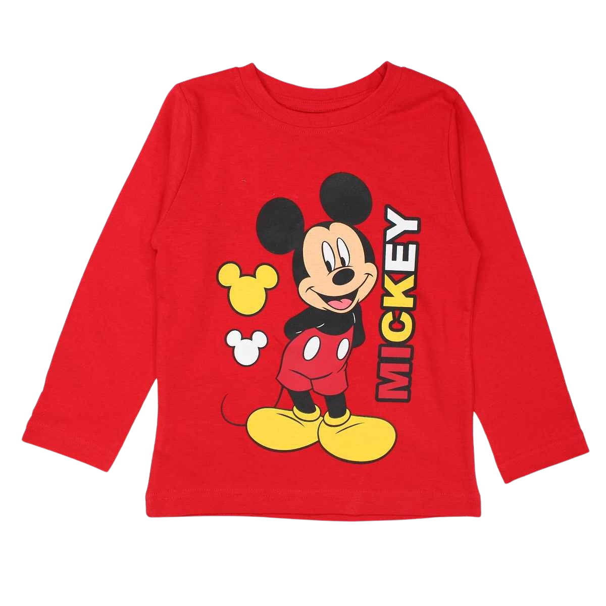 Pyjama coton Mickey - 2A Garçon - Enfant - Rouge - 100 % Coton - Pantalon: 55 % Coton - 45 % Polyester - TrendyFlair