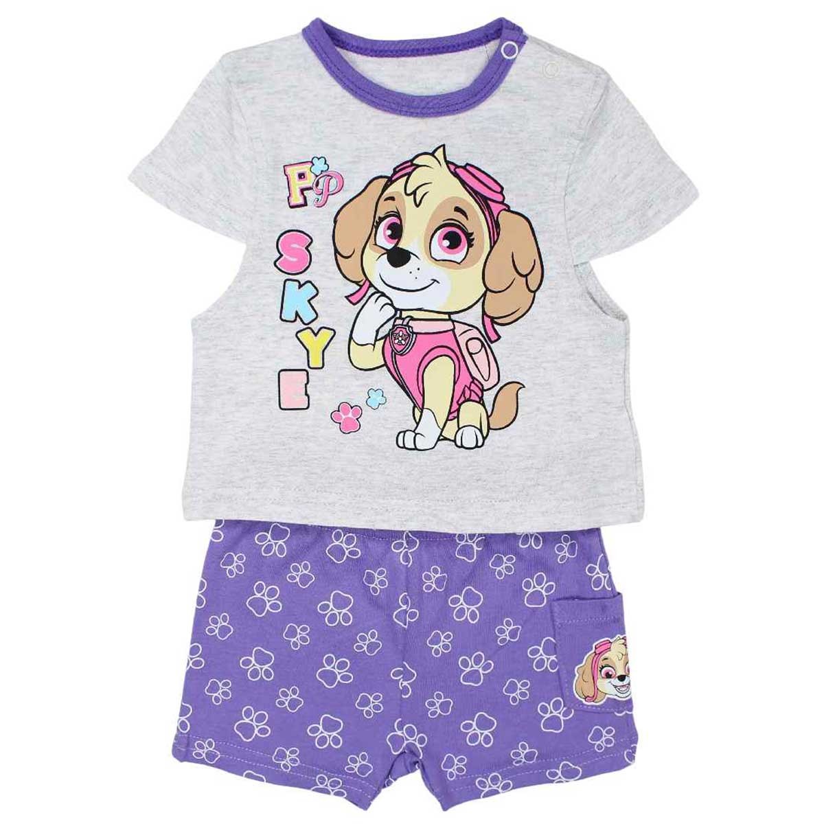 Ensemble bébé Paw Patrol - 6M Bébé Fille - Enfant - Violet - 100 % Coton - TrendyFlair
