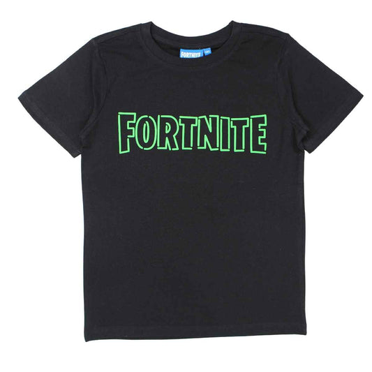 T-Shirt Fortnite - 10A Garçon - Enfant - Noir - 100 % Coton - TrendyFlair