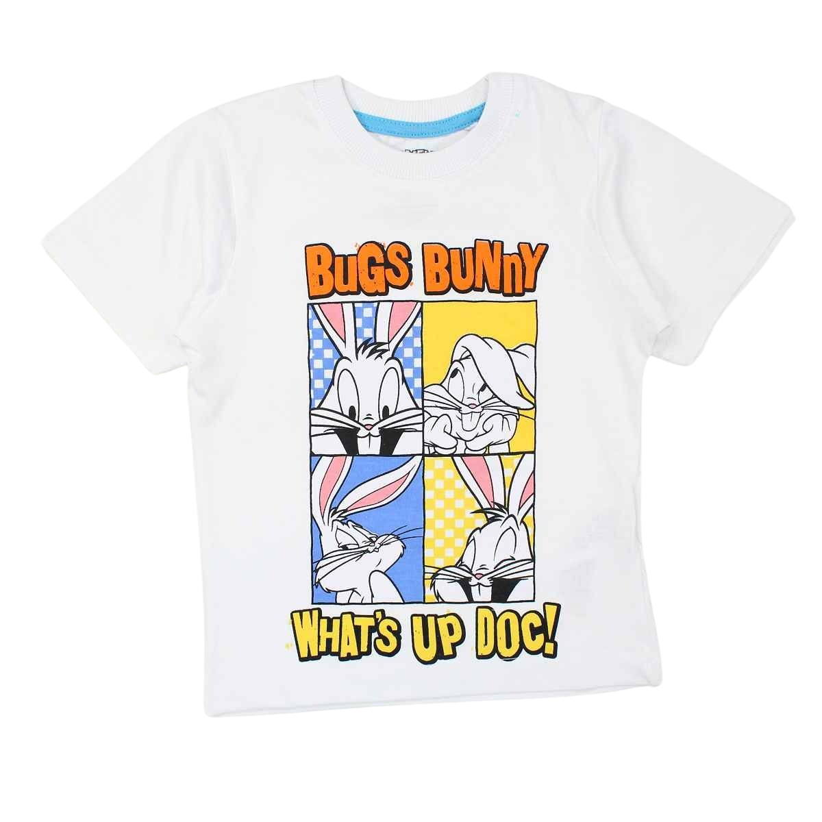 Ensemble Bugs Bunny - 2A Garçon - Enfant - Blanc - 100 % Coton - TrendyFlair