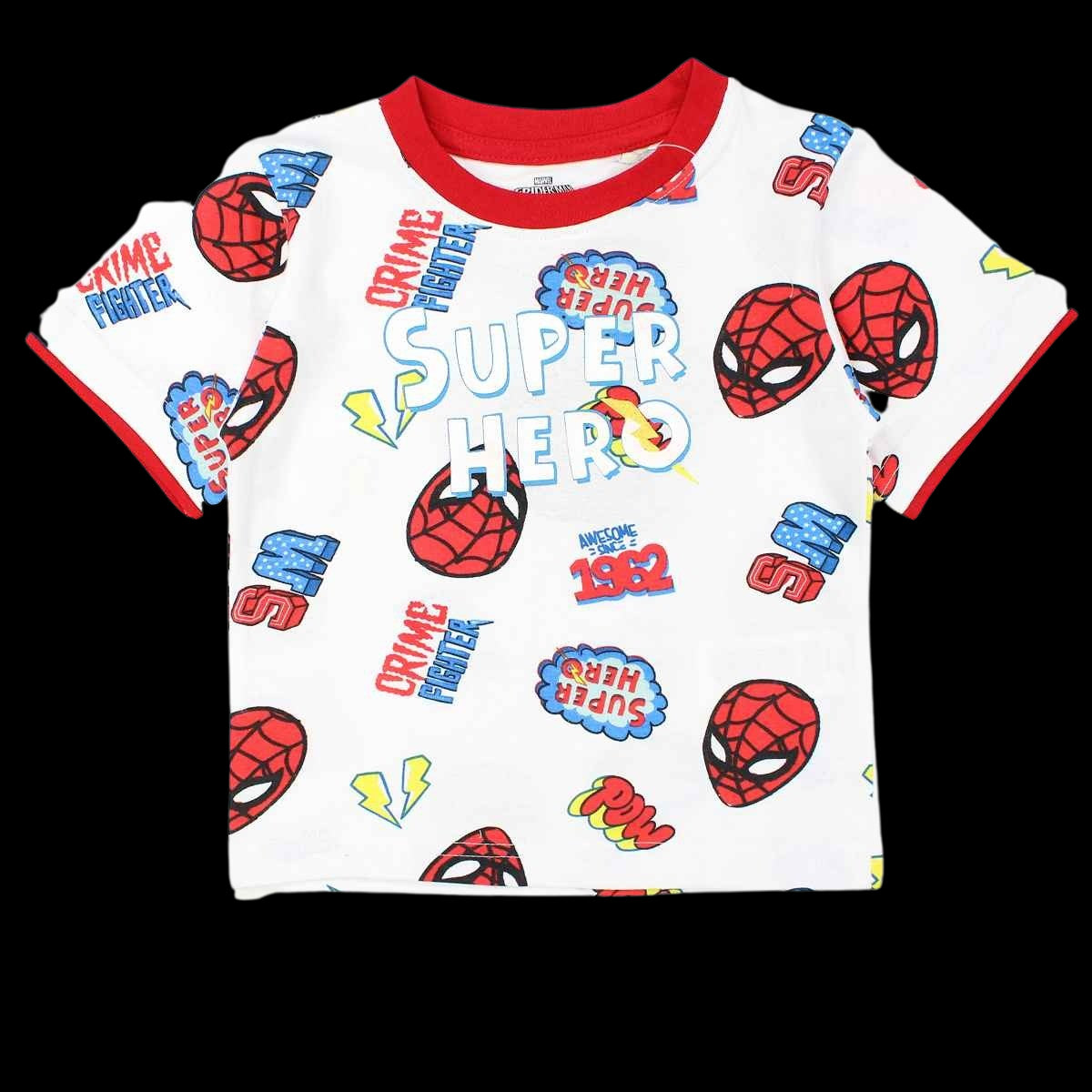 Ensemble Spiderman - 2A Garçon - Enfant - Rouge - 100 % Coton - TrendyFlair