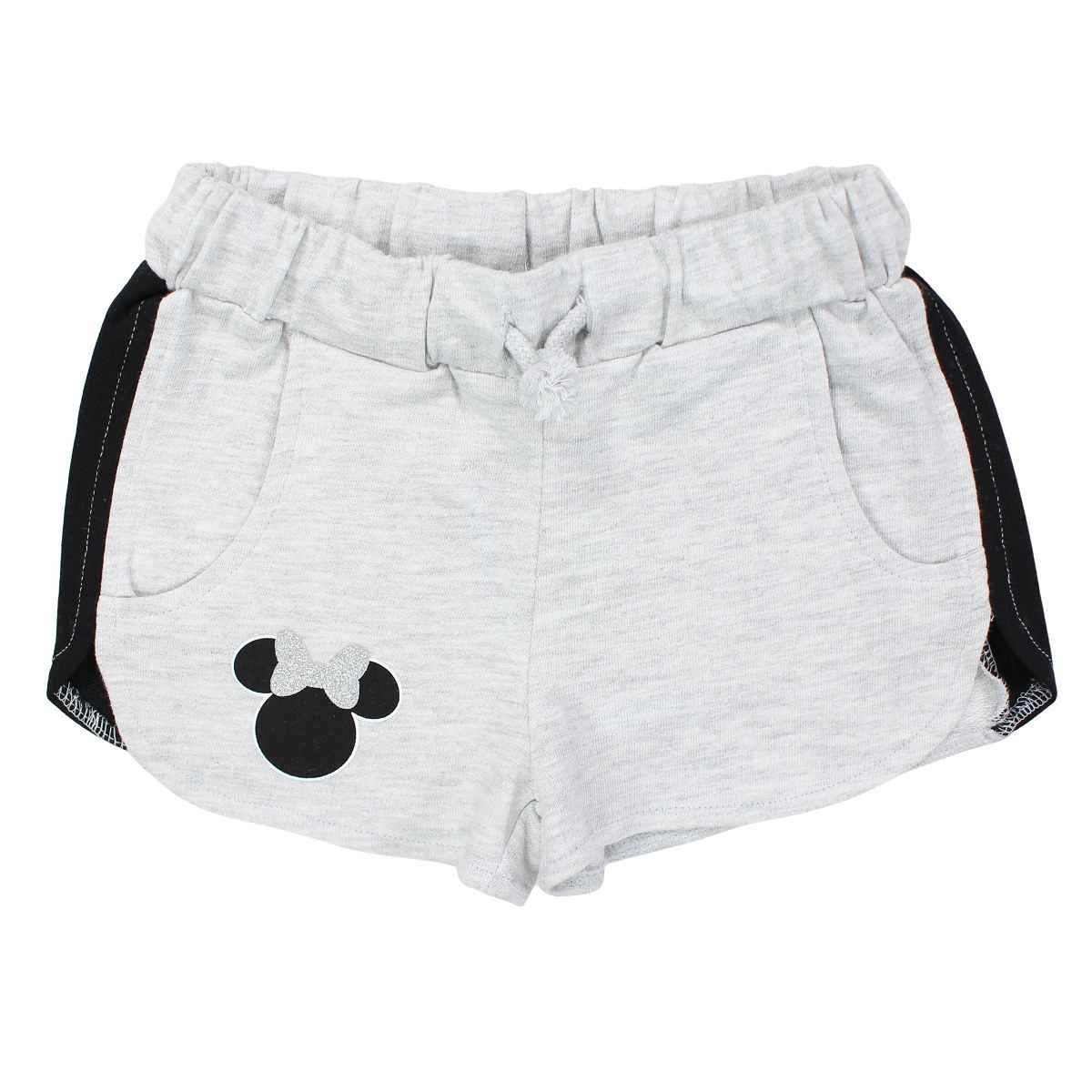 Short Minnie - 3A Fille - Enfant - Gris - 98 % Coton - 2 % Polyester - TrendyFlair