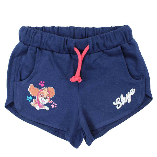 Short fille Paw Patrol - 3A Fille - Enfant - Bleu - 93 % Coton - 7 % Polyester - TrendyFlair